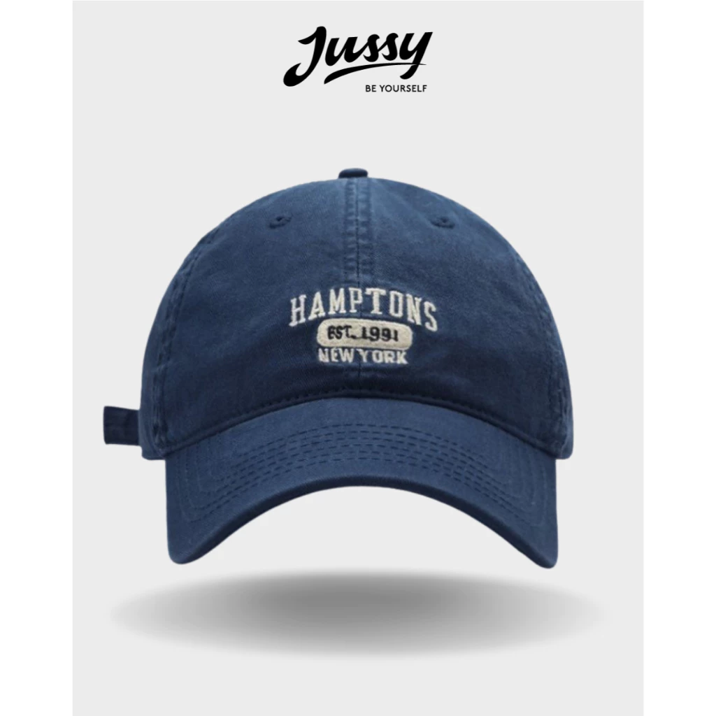 Mũ Lưỡi Trai HAMPTONS Jussy Official Form Mềm Chất Vải Cotton Thoáng Mát Nhiều...