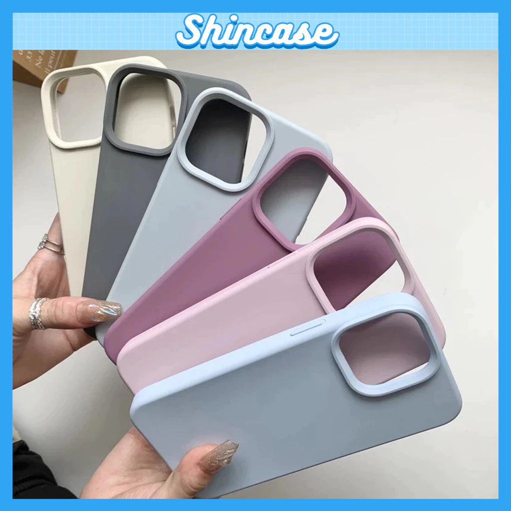 Ốp Lưng iPhone TPU Đệm Nhung Chống bẩn, Bảo Vệ Camera - iP...