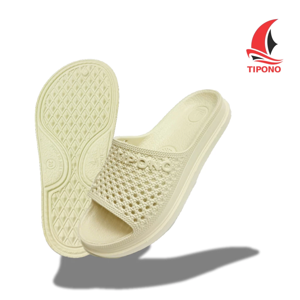 TIPONO LM142 Dép Quai Ngang Unisex EVA Tổ Ong Êm Nhẹ Thoáng Khí Chống Trơn Size...