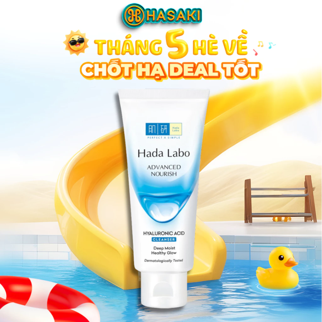 [DAILY] Kem Rửa Mặt Hada Labo Sạch Sâu Dưỡng Ẩm 80g Hasaki Sản Phẩm Chính Hãng