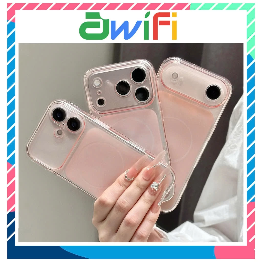 Ốp Lưng Iphone Silicon Dẻo Camera Nhám Mờ Nâng Cấp Lên IP 17...
