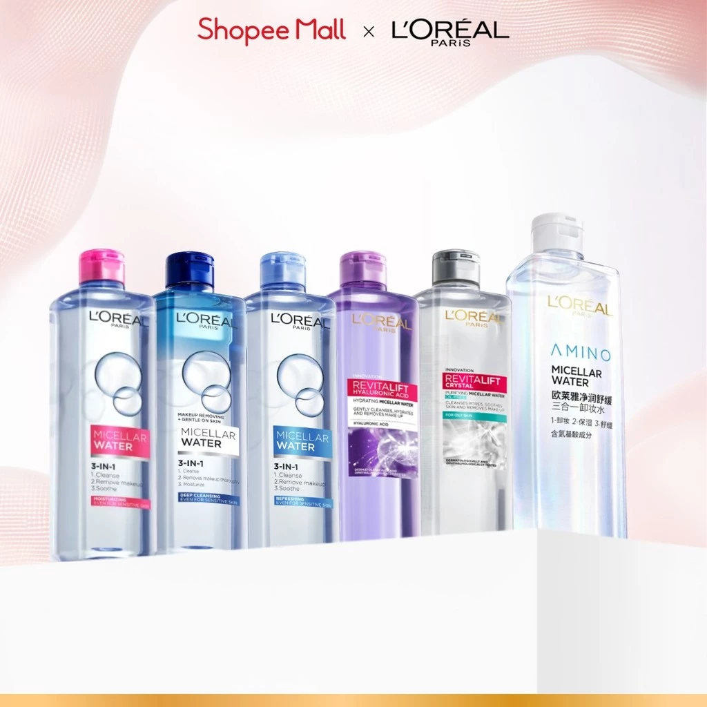 [AMINO MICELLAR MỚI] Nước tẩy trang làm sạch sâu, loại bỏ bụi bẩn &...