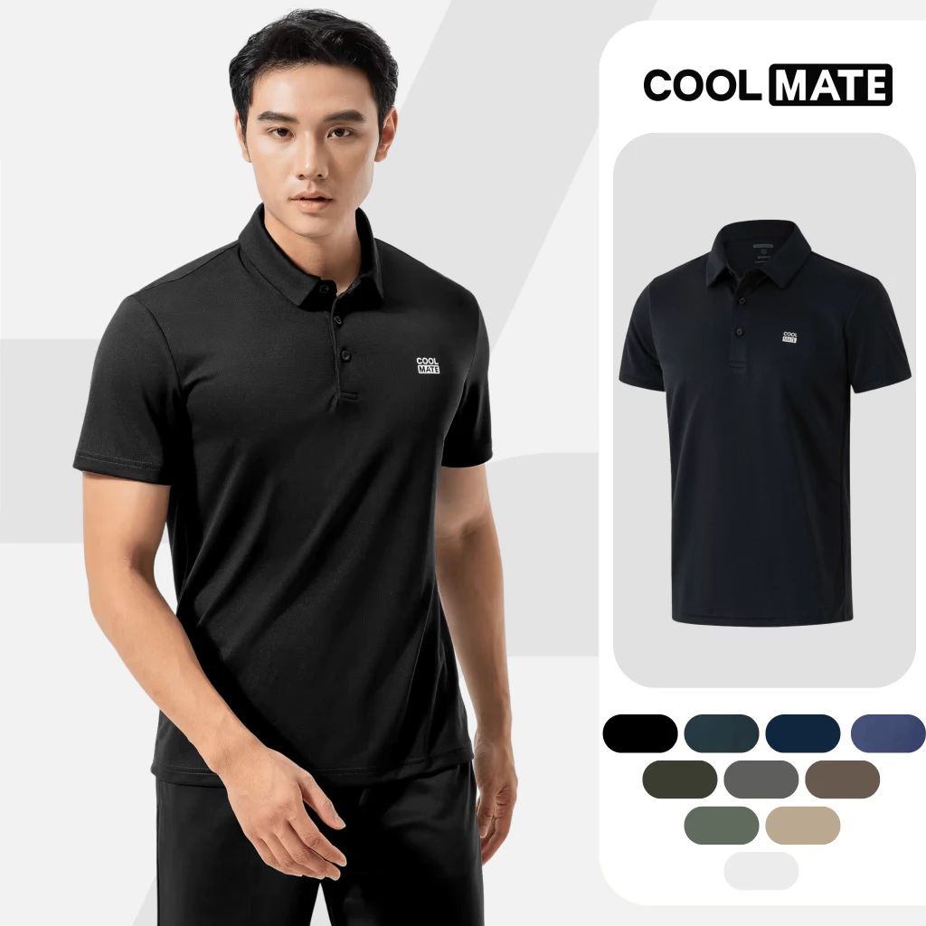 Áo Polo thể thao nam ProMax-S1, Áo thể thao đa năng Gym Chạy bộ Pickleball...